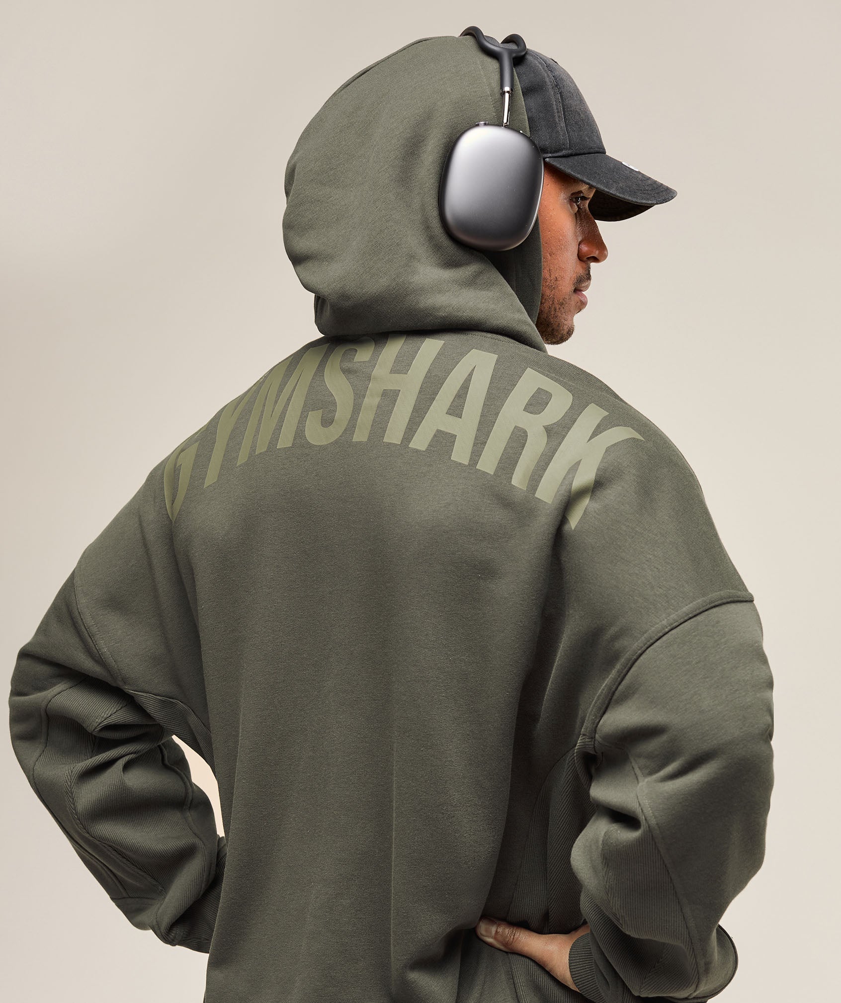Power Zip Up Hoodie - Strength Green