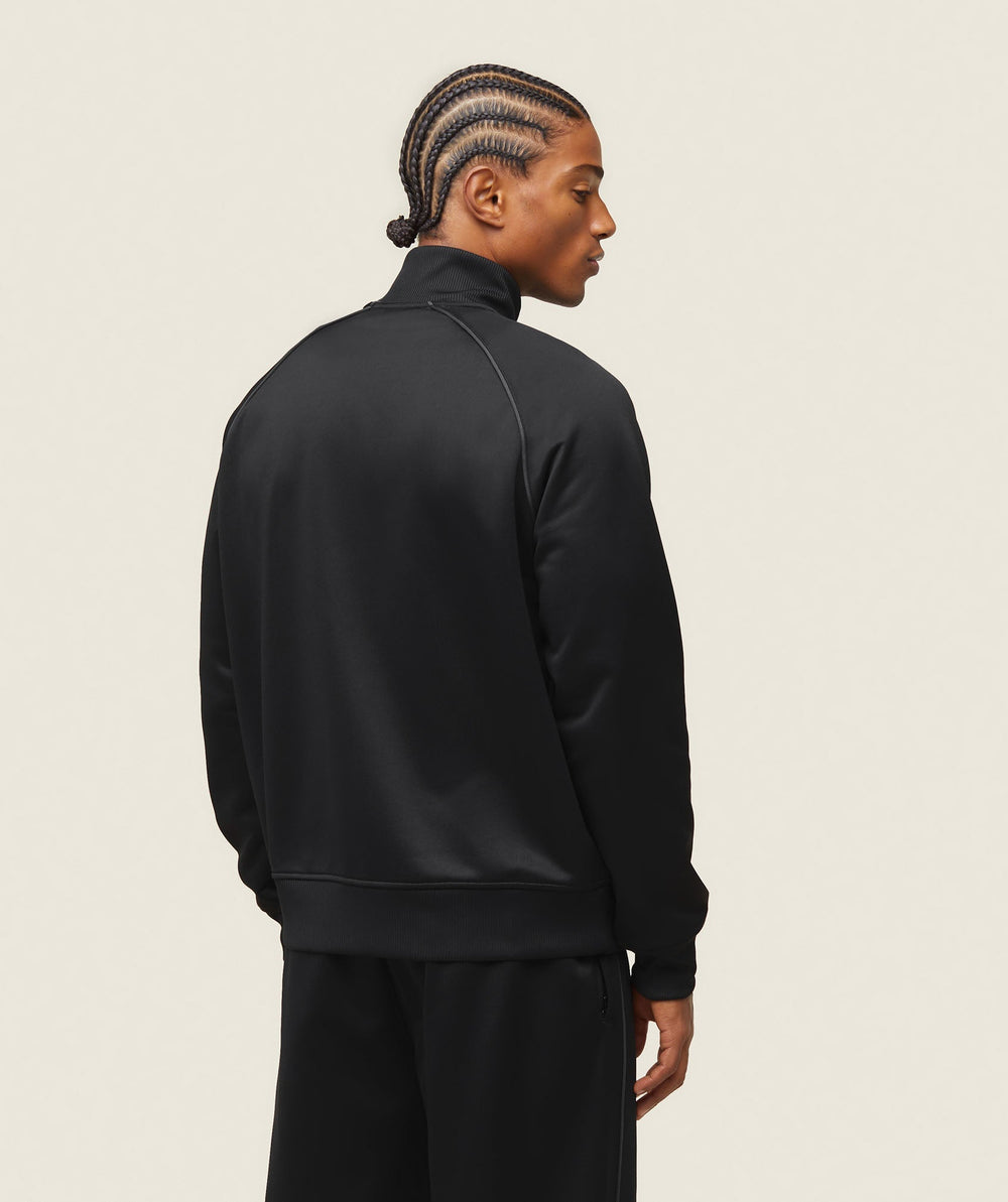 everywear Track Jacket - Black/White