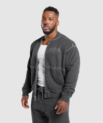 Heavyweight Bomber Jacket - Black