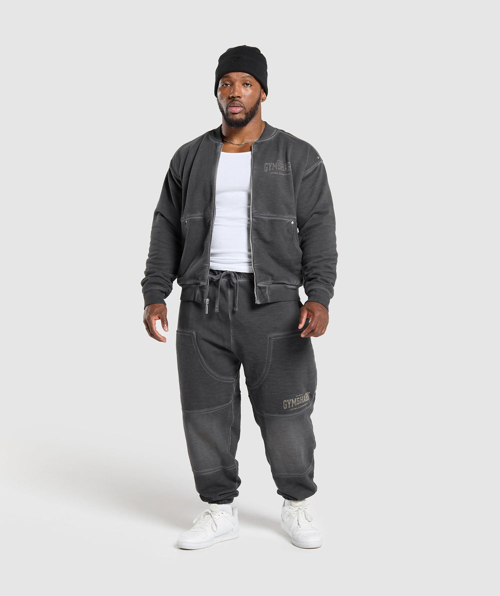 Heavyweight Bomber Jacket - Black