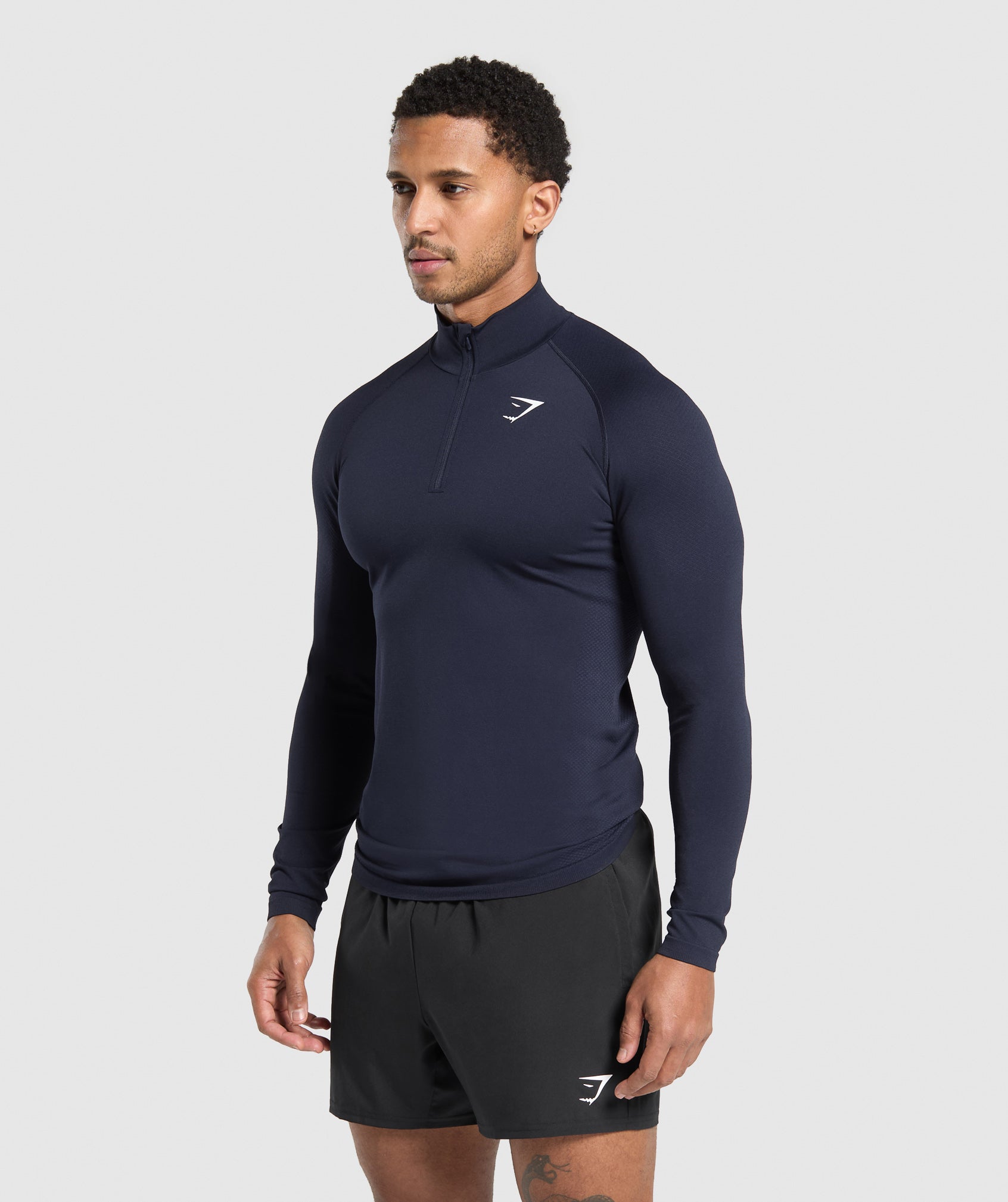 Vital 1/4 Zip - Navy/Heavy Blue