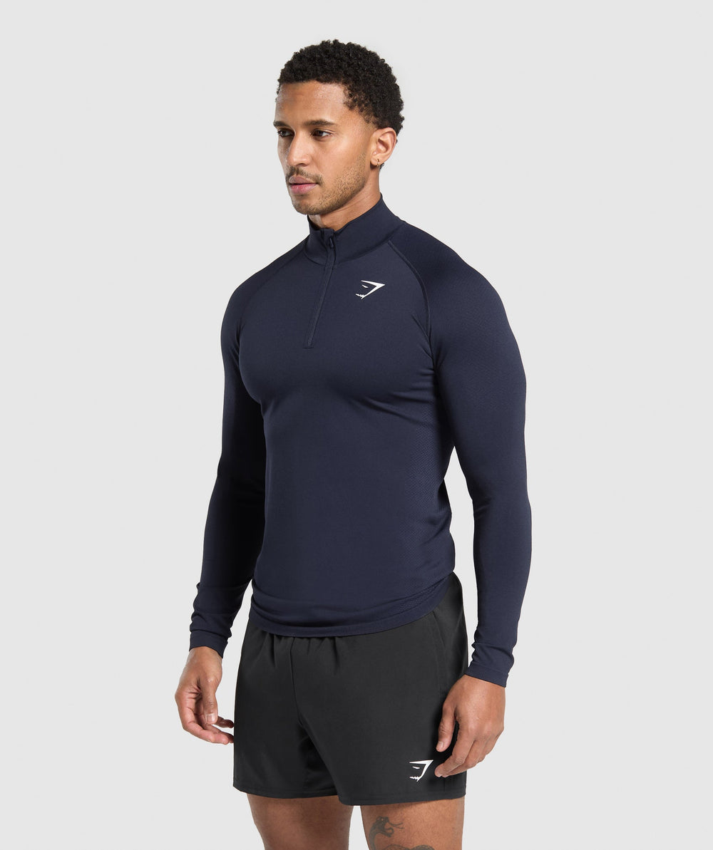 Vital 1/4 Zip - Navy/Heavy Blue