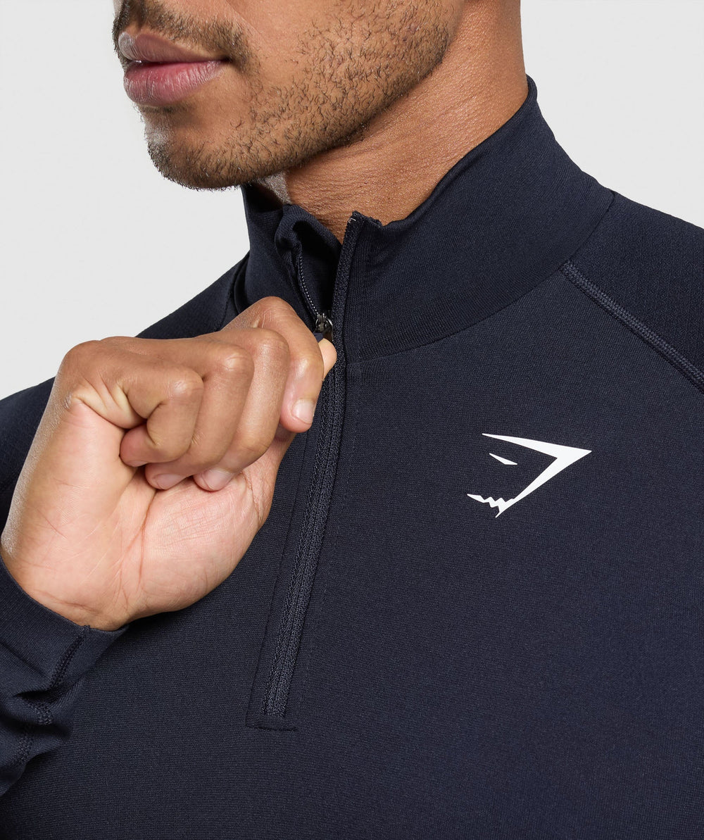 Vital 1/4 Zip - Navy/Heavy Blue
