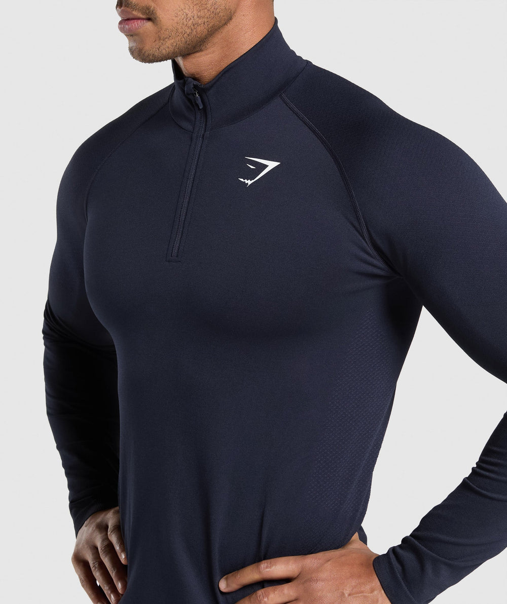 Vital 1/4 Zip - Navy/Heavy Blue