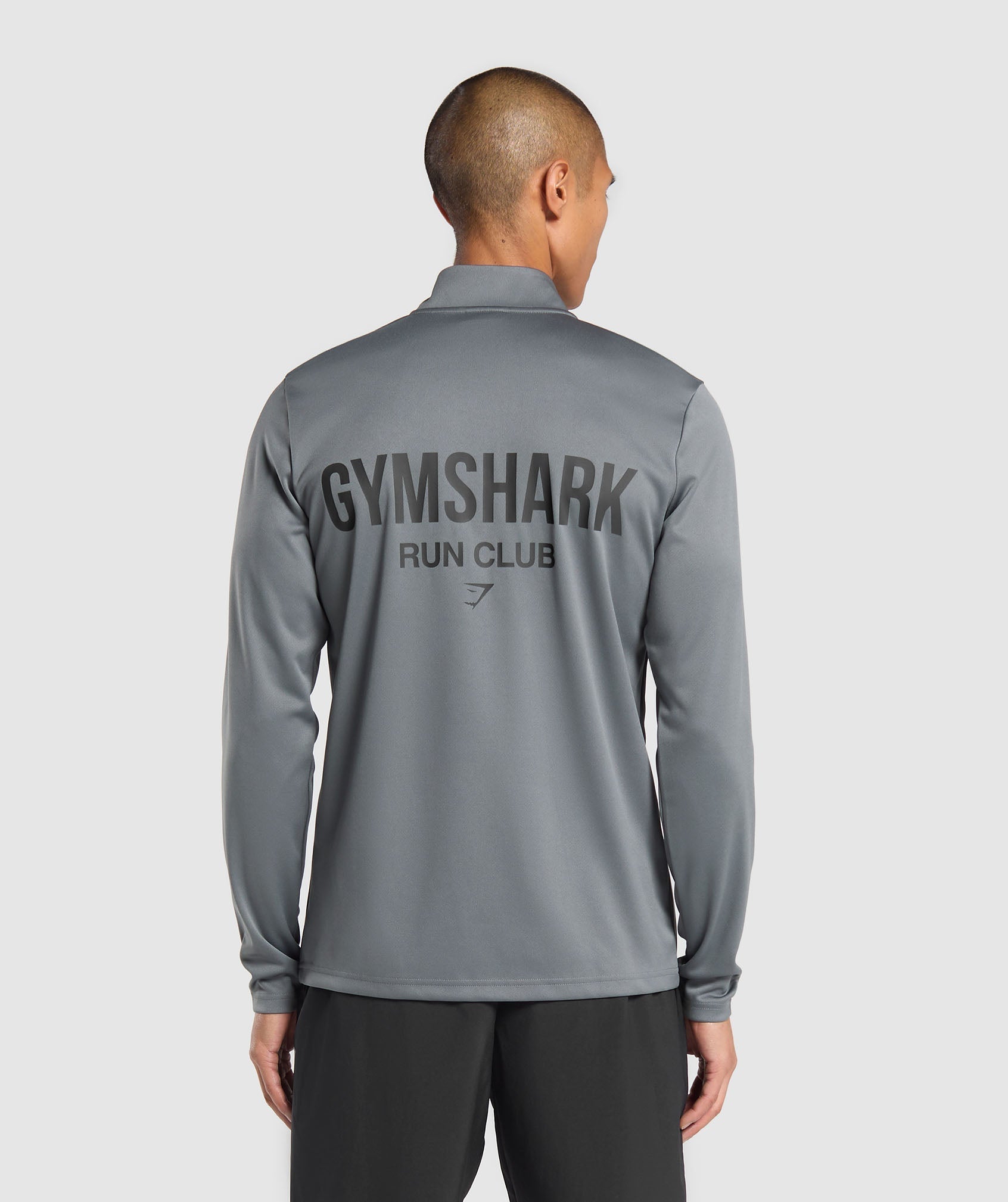 Running Dept. 1/4 Zip - Pitch Grey