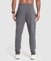 Stretch Woven Cargo Pants - Graphite Grey