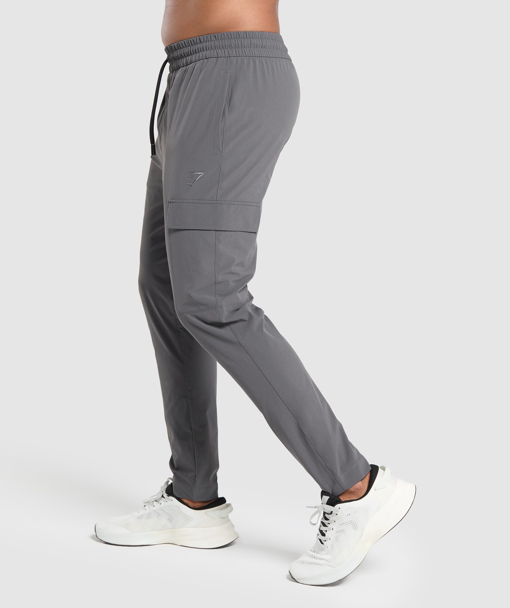 Stretch Woven Cargo Pants - Graphite Grey