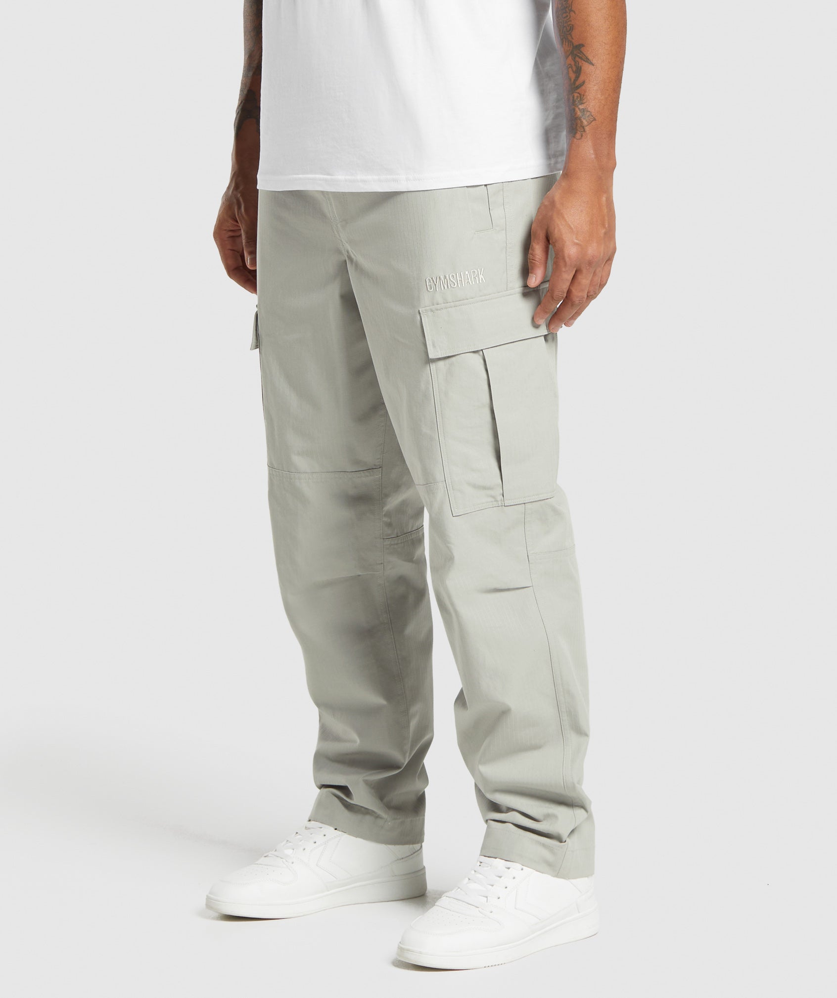 Ripstop Cargo Pants - Stone Grey