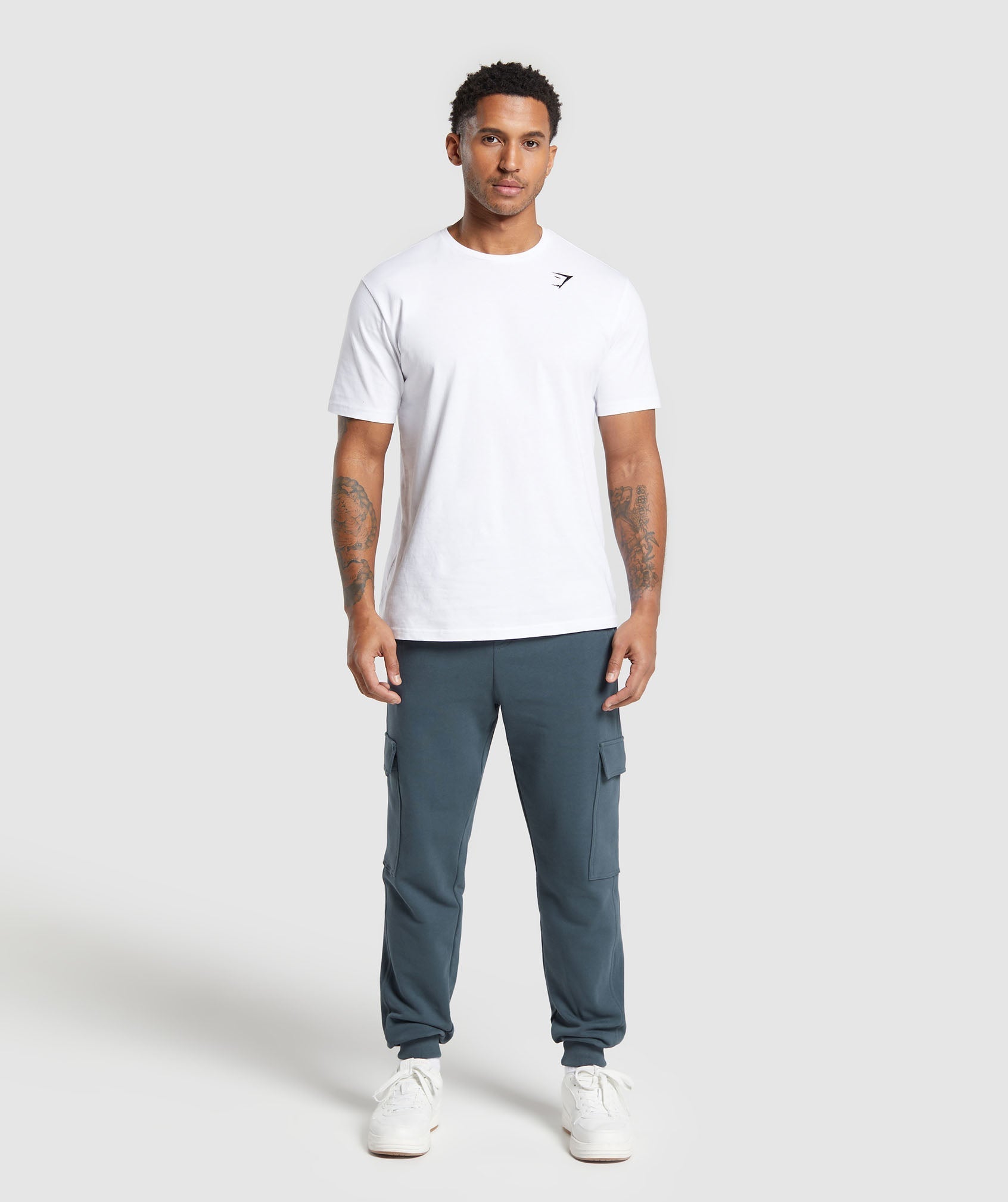 Rest Day Essentials Cargo Joggers - Titanium Blue