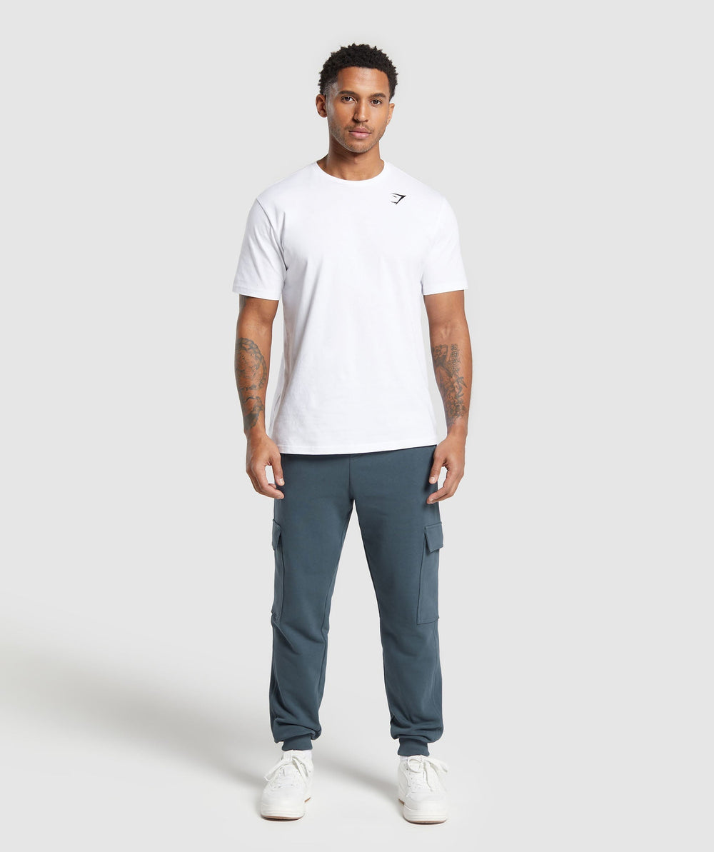 Rest Day Essentials Cargo Joggers - Titanium Blue