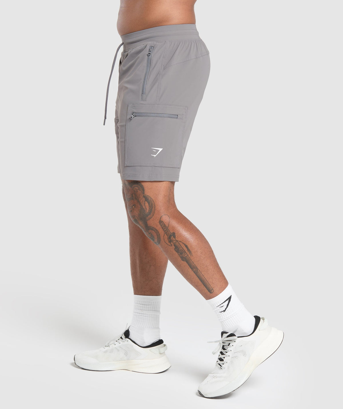 Rest Day 6" Cargo Shorts - Brushed Grey