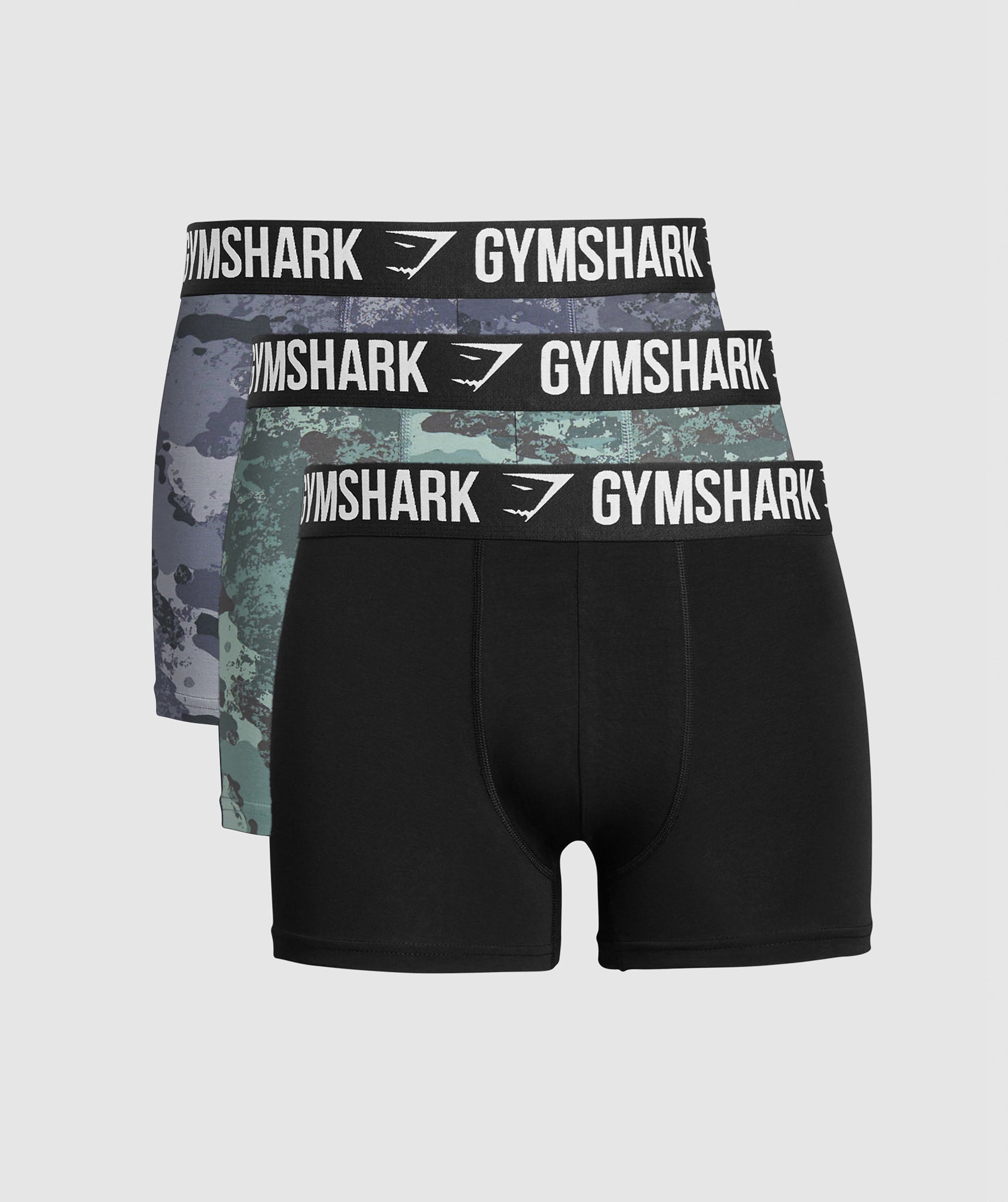 Boxer Brief 3PK - Blue Surf/Denim Grey/Black