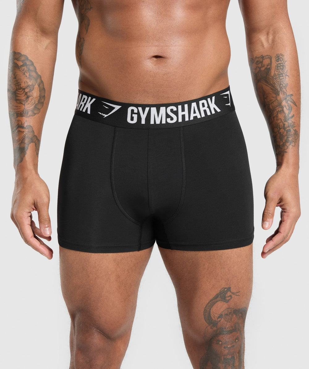 Boxer Brief 3PK - Blue Surf/Denim Grey/Black