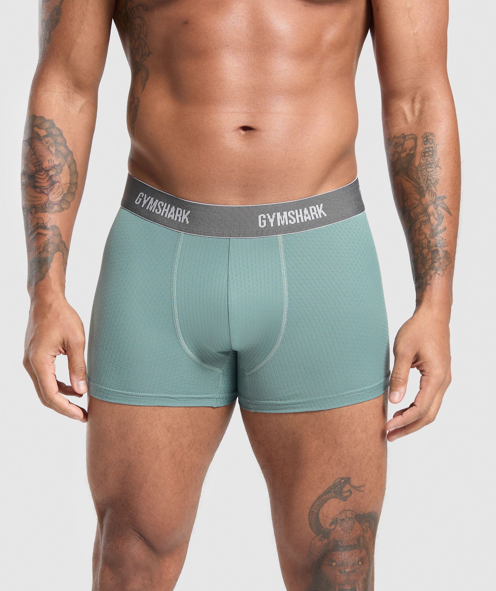 Sports Tech Boxer 3PK - Black/Deep Orange/Celeste Blue