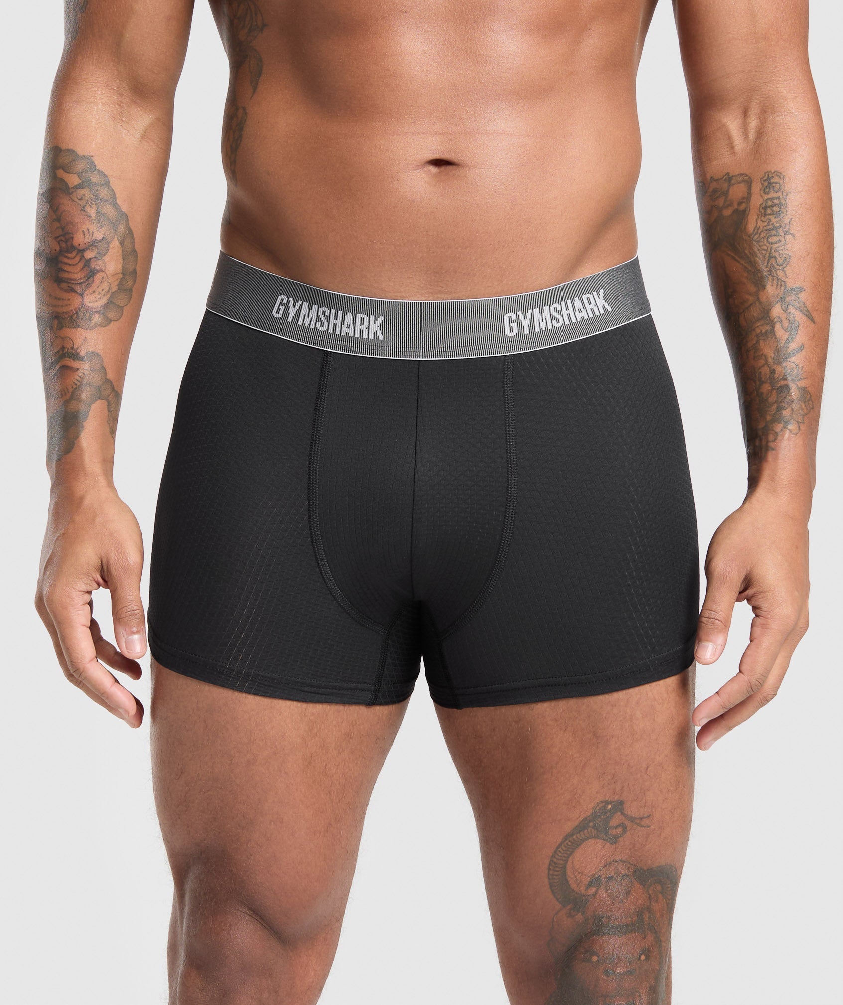Sports Tech Boxer 3PK - Black/Deep Orange/Celeste Blue