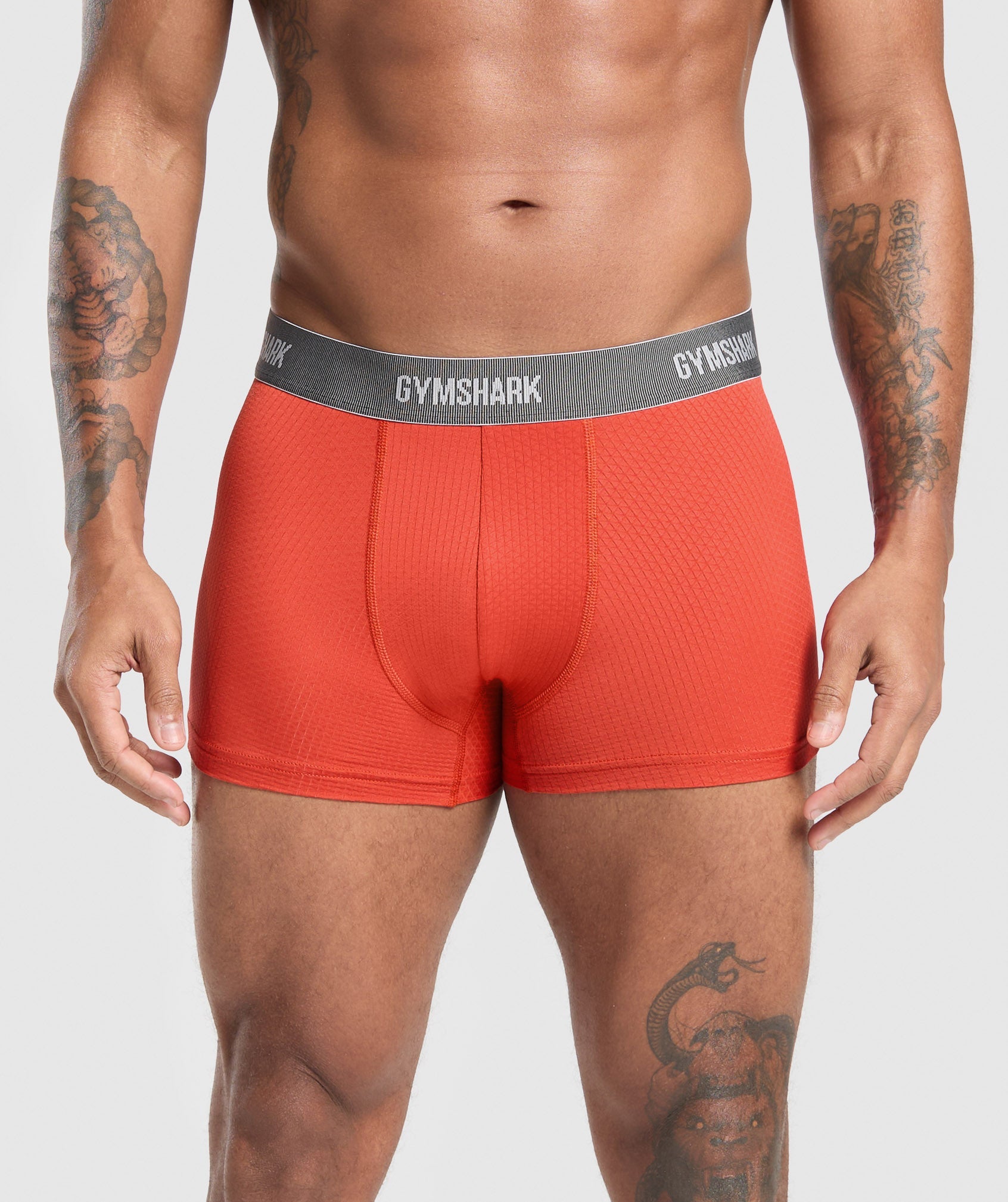 Sports Tech Boxer 3PK - Black/Deep Orange/Celeste Blue