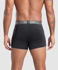 Sports Tech Boxer 3PK - Black/Deep Orange/Celeste Blue