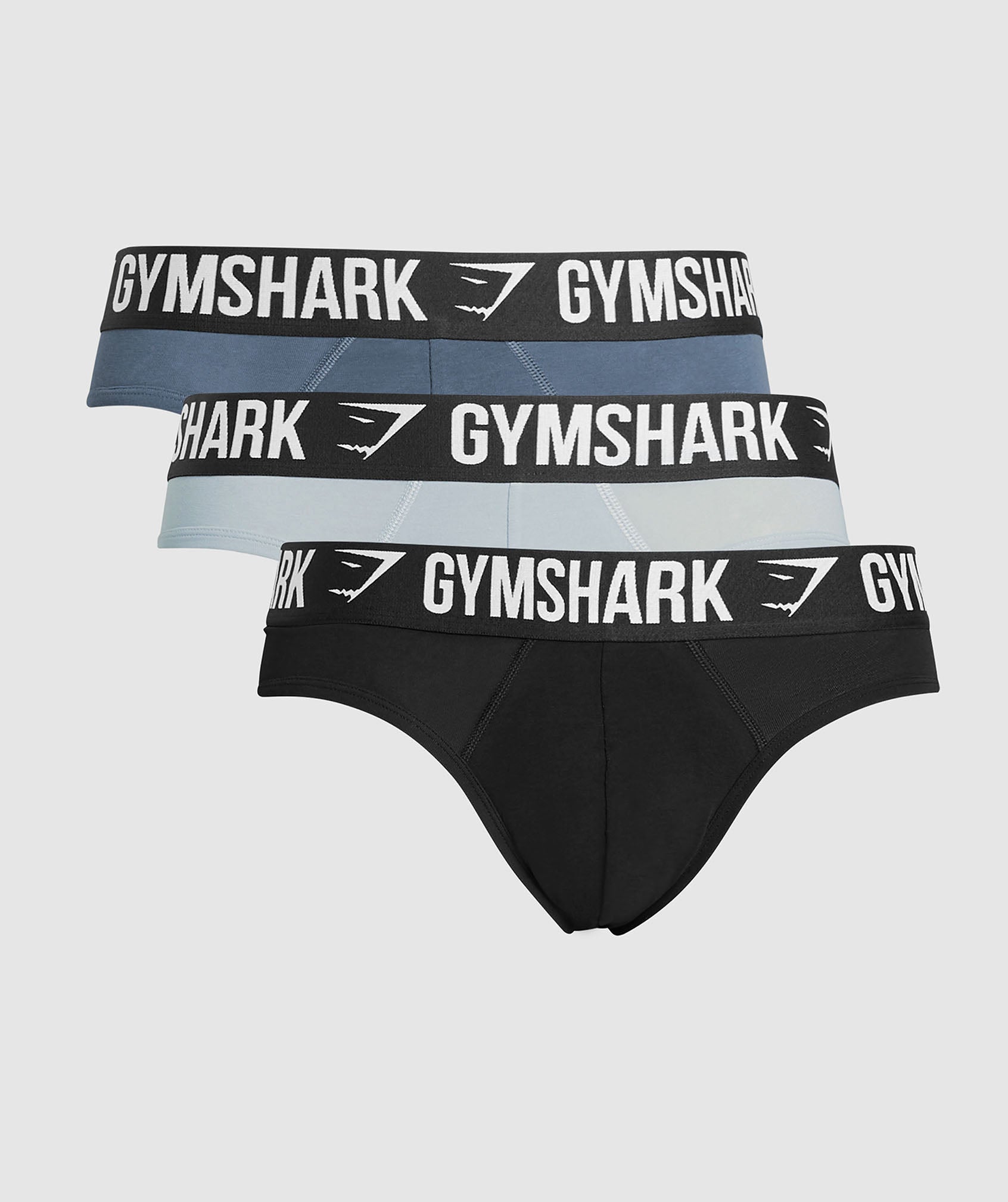 Brief 3PK - Denim Grey/Titanium Blue/Black