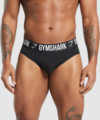 Brief 3PK - Denim Grey/Titanium Blue/Black