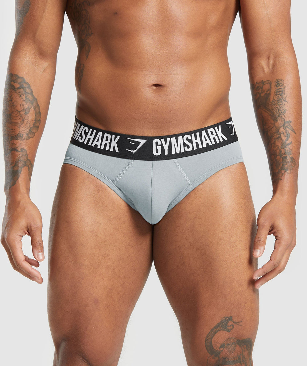 Brief 3PK - Denim Grey/Titanium Blue/Black
