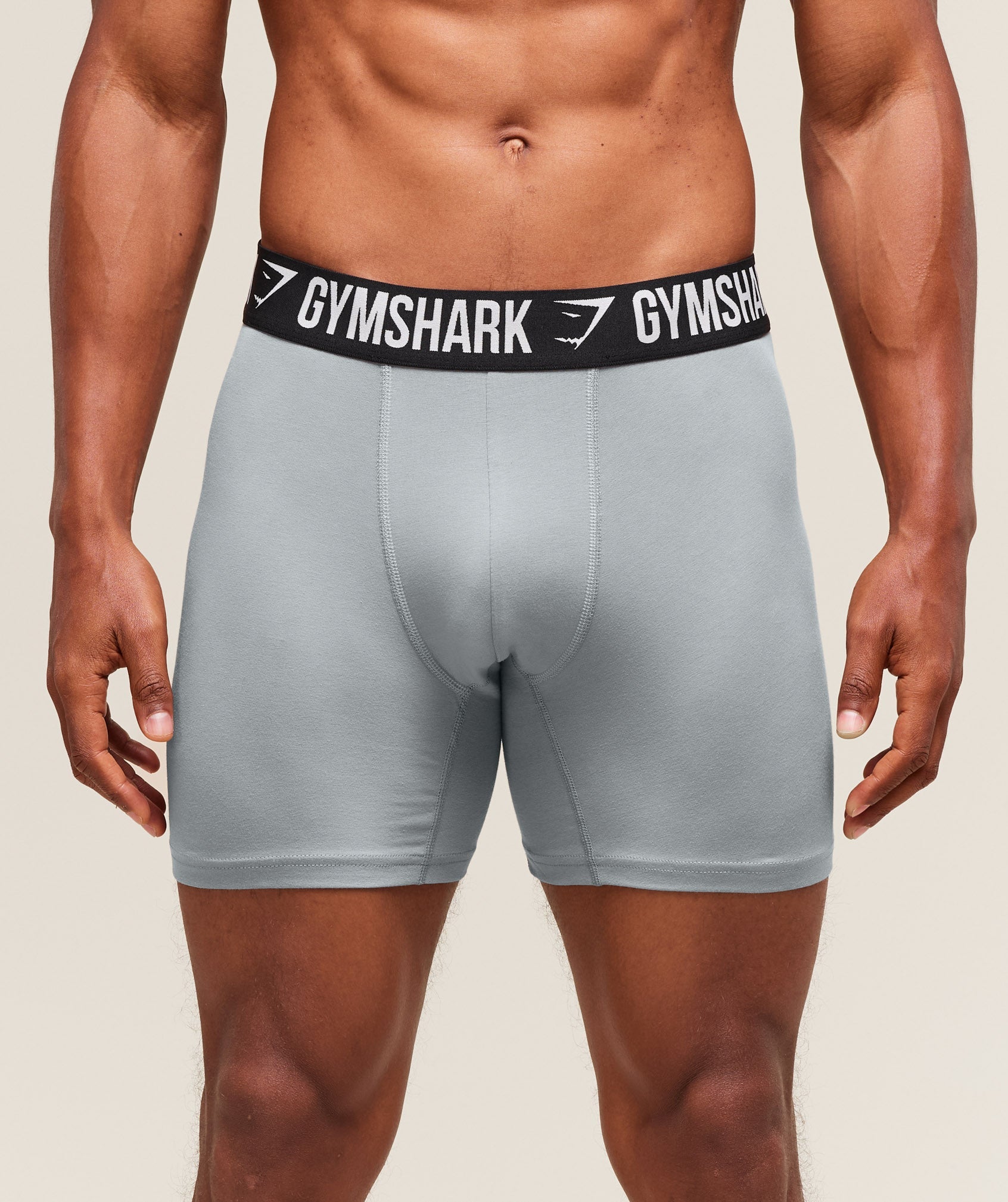 Long Boxer Brief 3PK - Denim Grey/Titanium Blue/Black