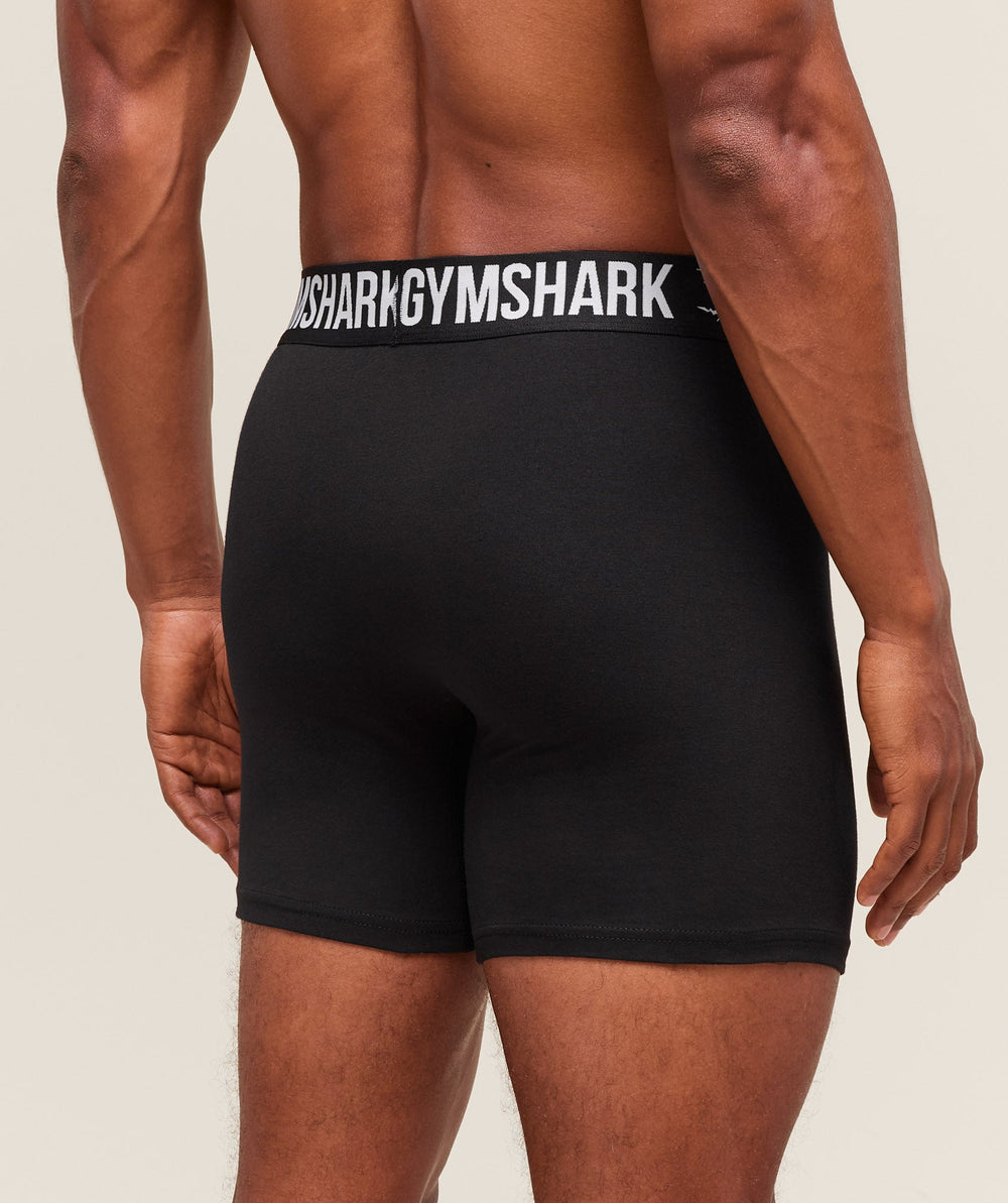 Long Boxer Brief 3PK - Denim Grey/Titanium Blue/Black