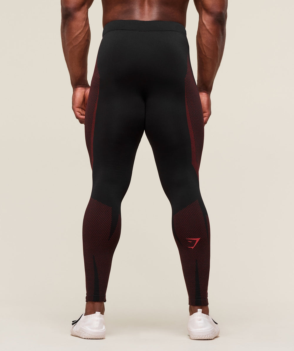 Onyx 5.0 Seamless Tight - Black/Carmine Red