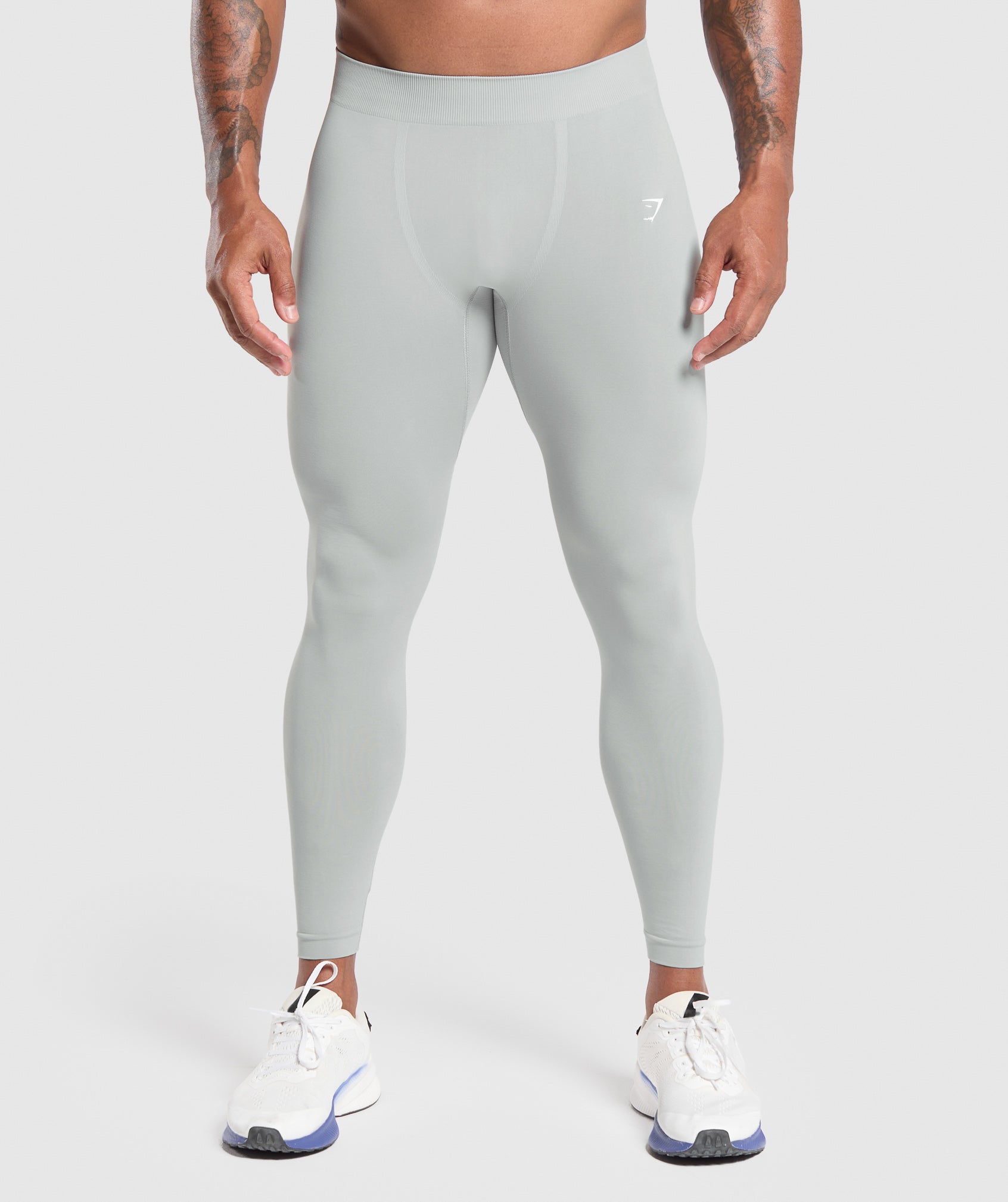 Everyday Seamless Baselayer Leggings - Silver Grey
