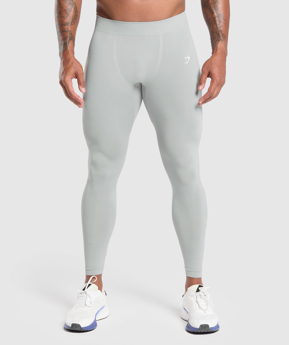 Everyday Seamless Baselayer Leggings - Silver Grey