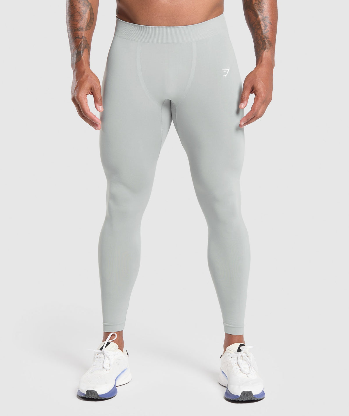 Everyday Seamless Baselayer Leggings - Silver Grey