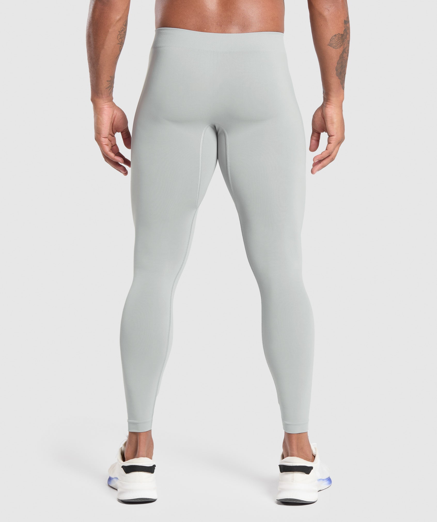 Everyday Seamless Baselayer Leggings - Silver Grey