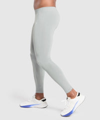 Everyday Seamless Baselayer Leggings - Silver Grey