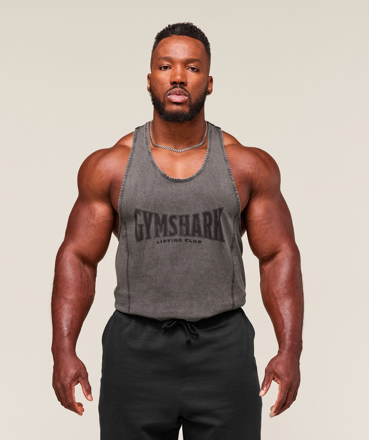 Heritage Washed Stringer - Onyx Grey
