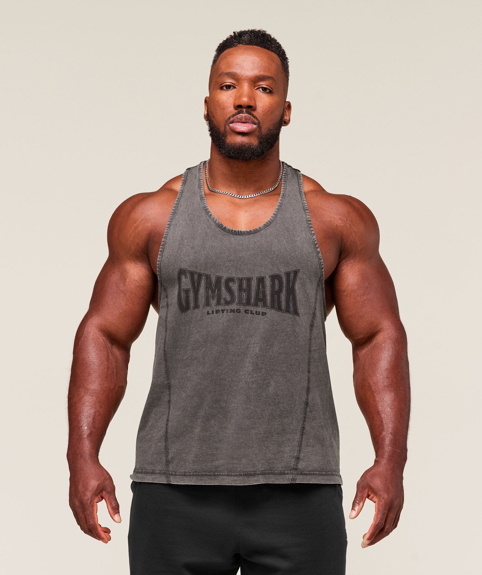 Heritage Washed Stringer - Onyx Grey