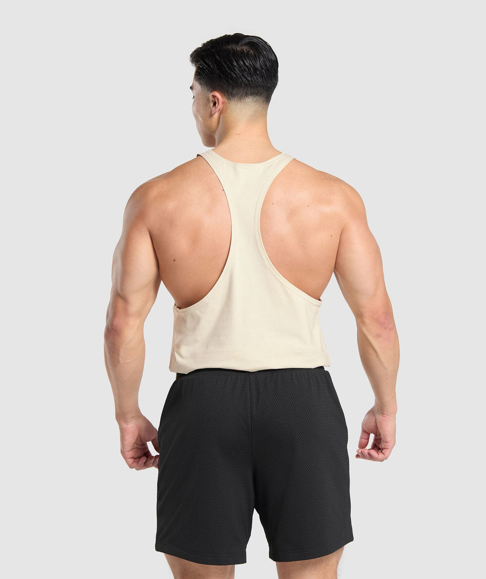 Dumbbells Stringer - Ecru White
