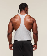 Double Bicep Stringer - Light Grey Core Marl