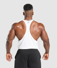 Lifting Apparel Stringer - White