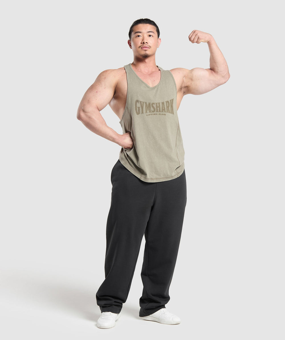 Heritage Washed Stringer - Utility Green