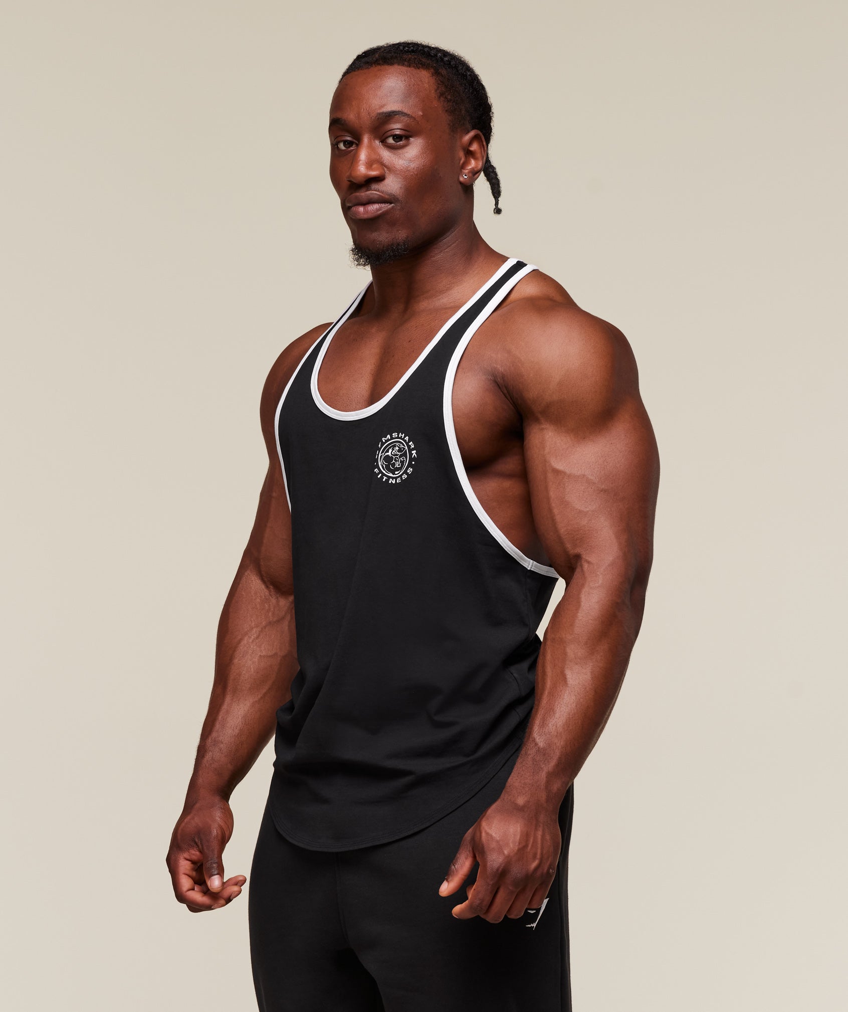 Legacy Ringer Stringer - Black/White