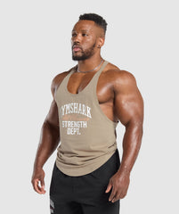 Trophy Graphic Stringer - Cement Brown