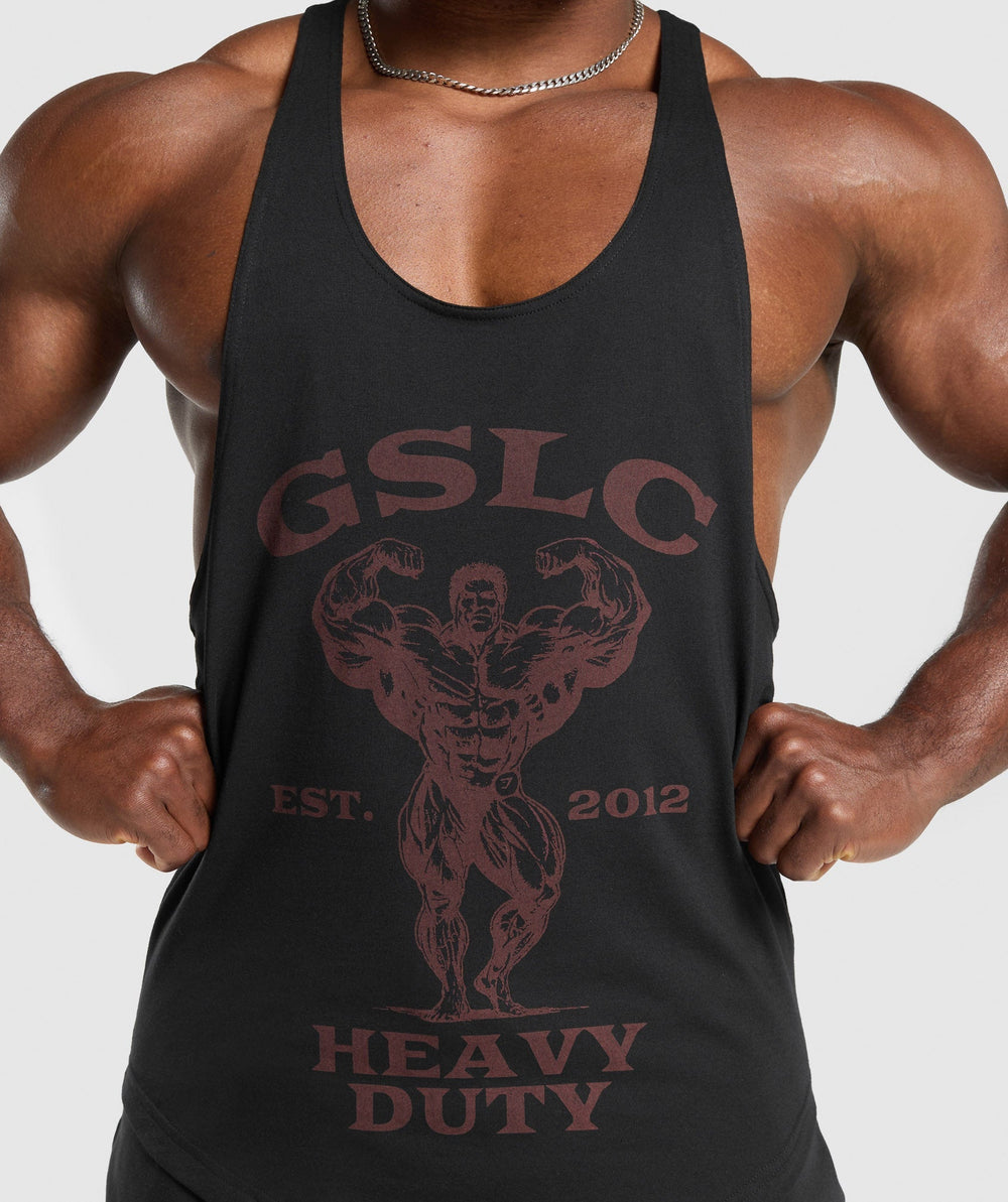 Heavy Duty Stringer - Black