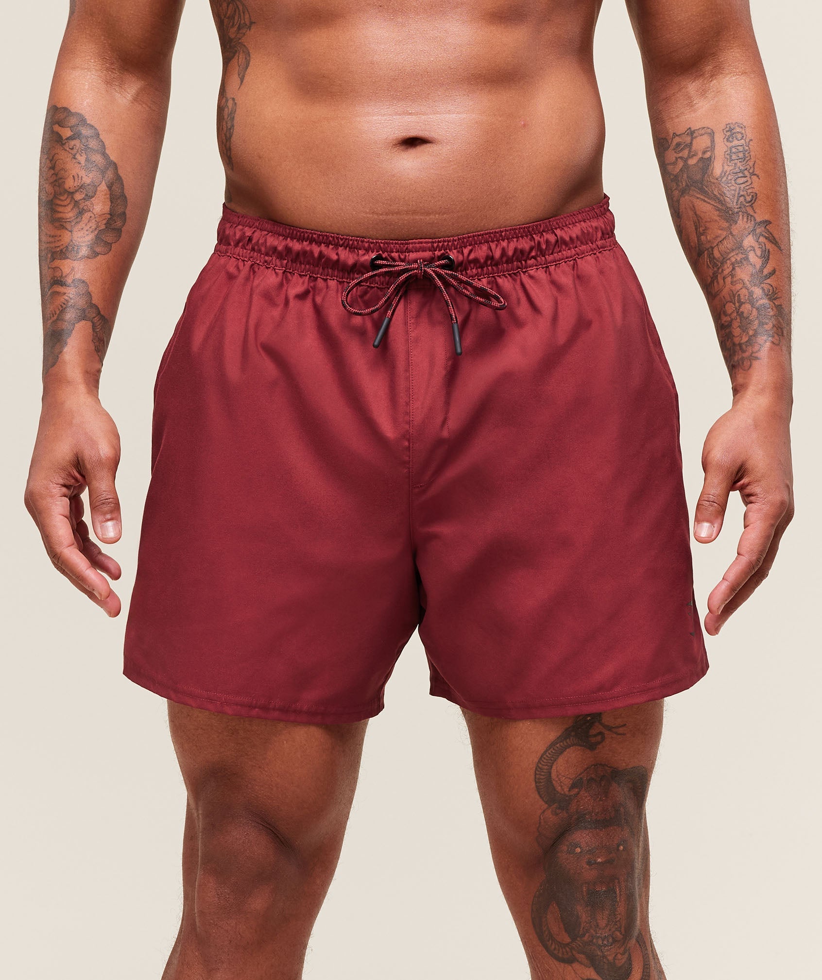 5" Swim Shorts - Sets Red
