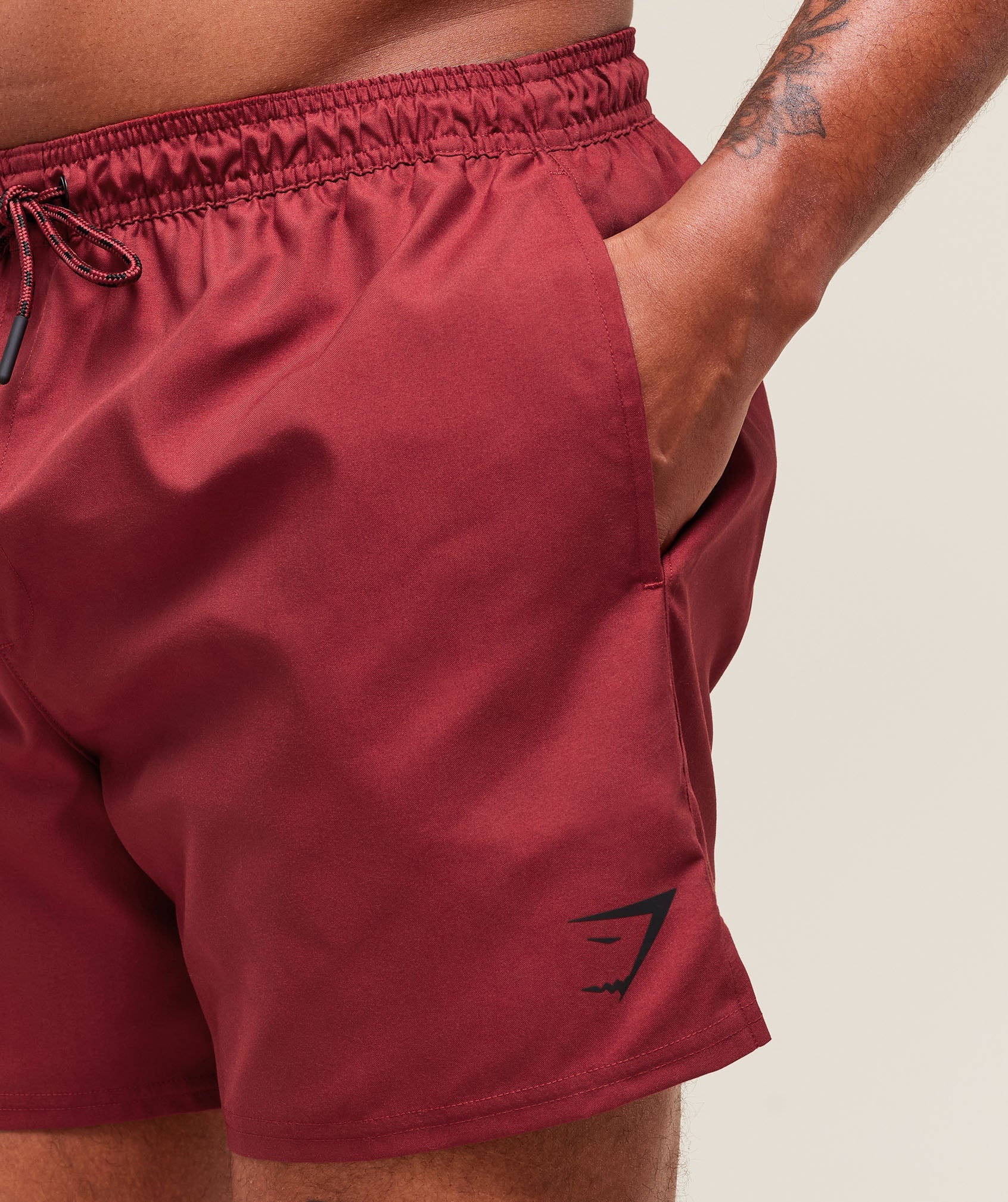5" Swim Shorts - Sets Red