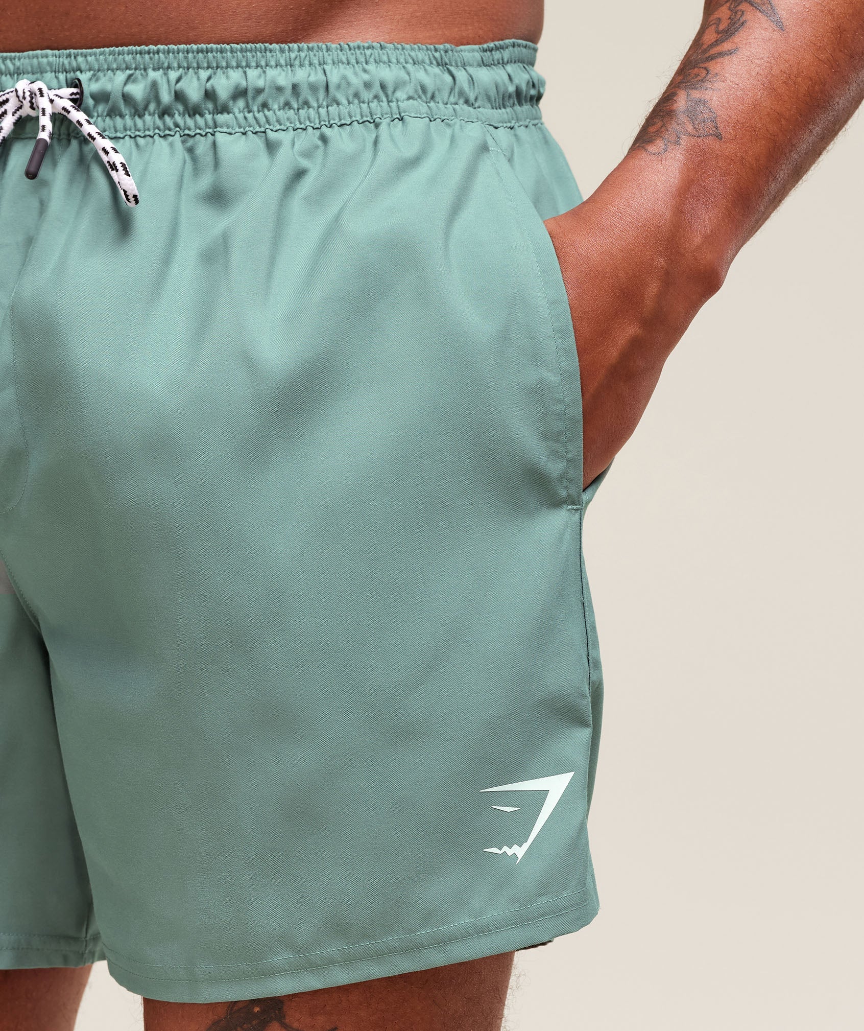 5" Swim Shorts - Celeste Blue