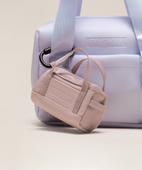 Mini Everyday Holdall Keychain - Muted Pink