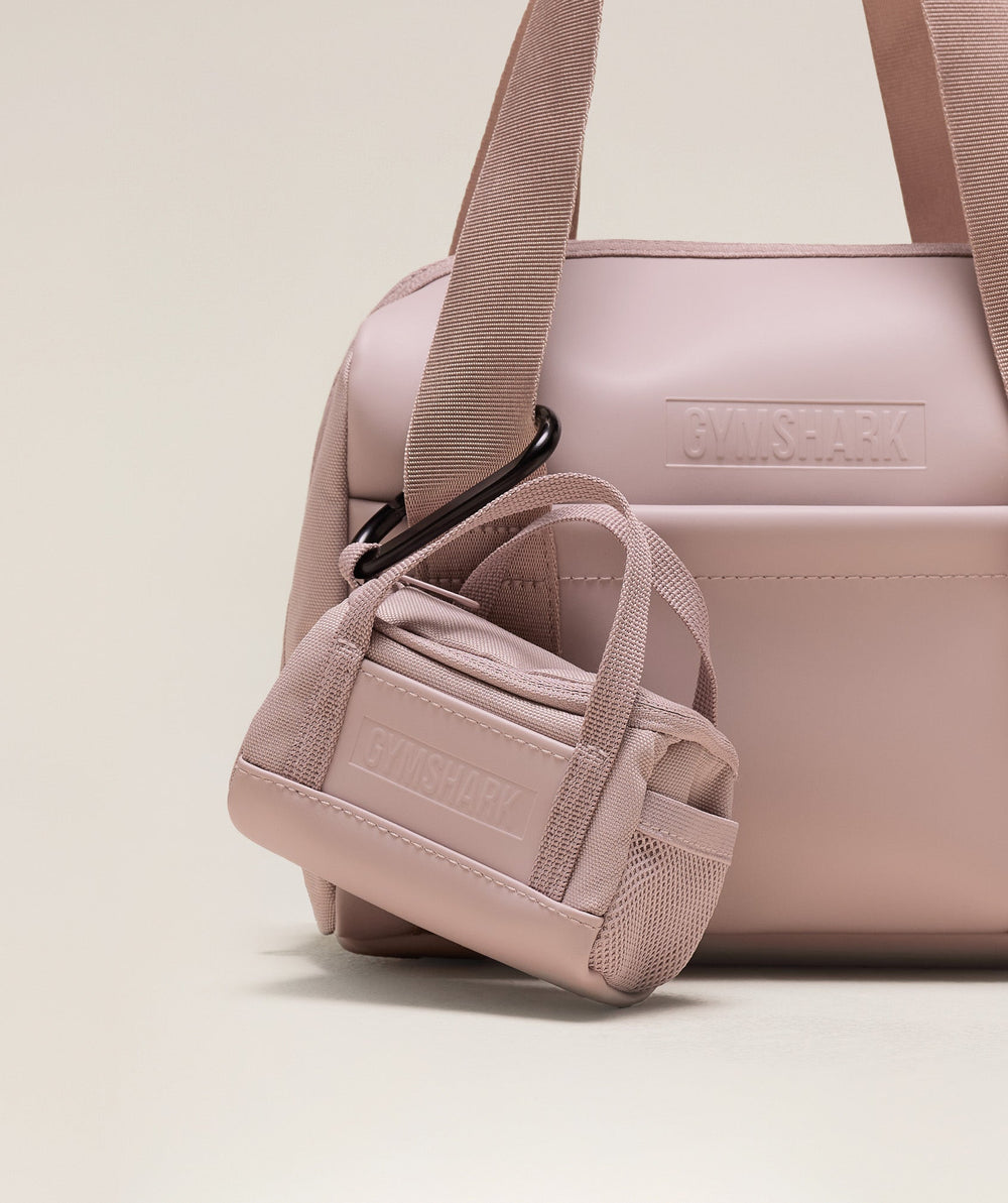 Mini Everyday Holdall Keychain - Muted Pink