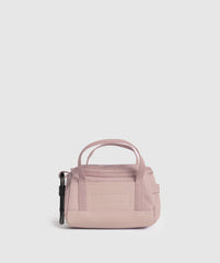 Mini Everyday Holdall Keychain - Muted Pink