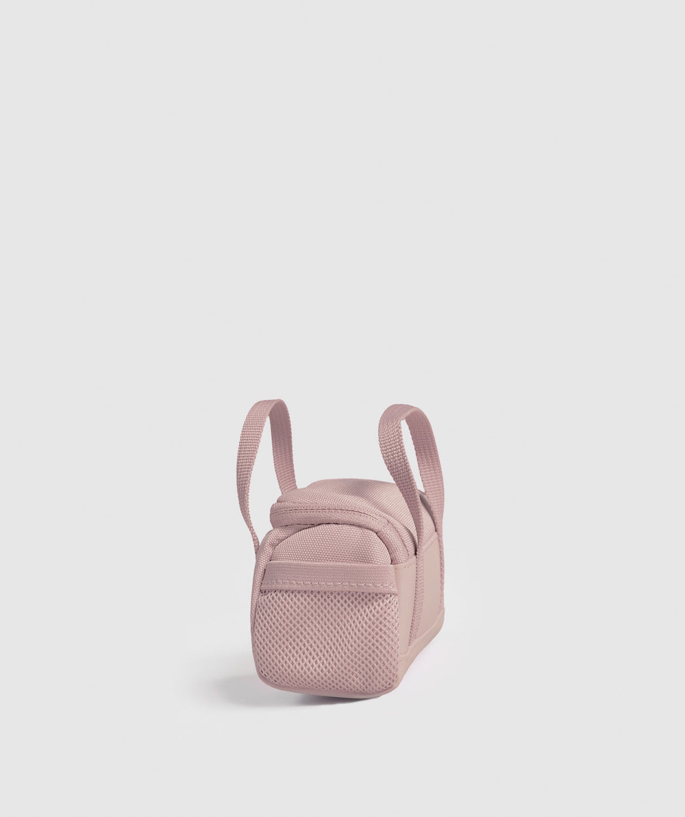 Mini Everyday Holdall Keychain - Muted Pink