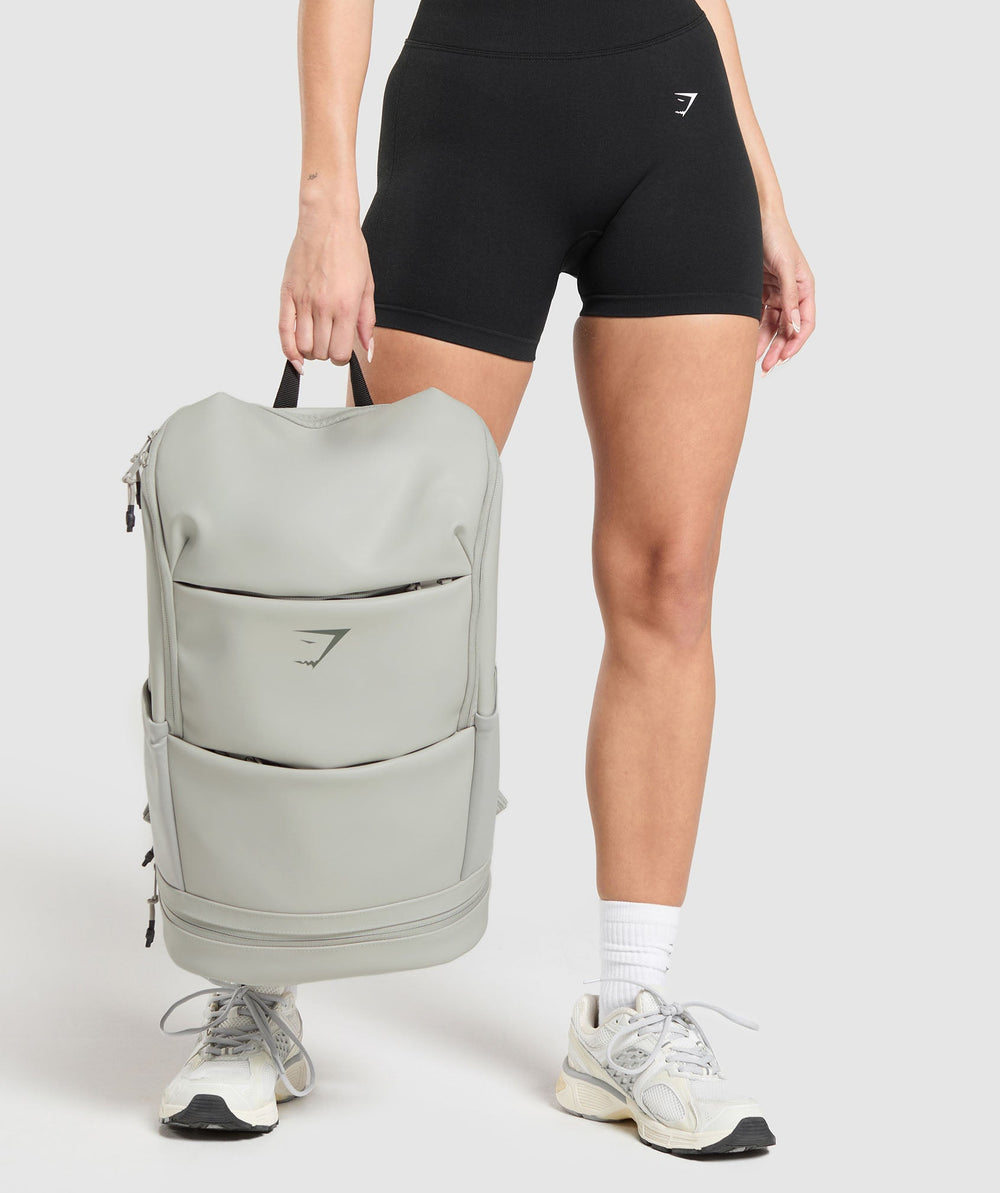 Sleek Backpack - Stone Grey