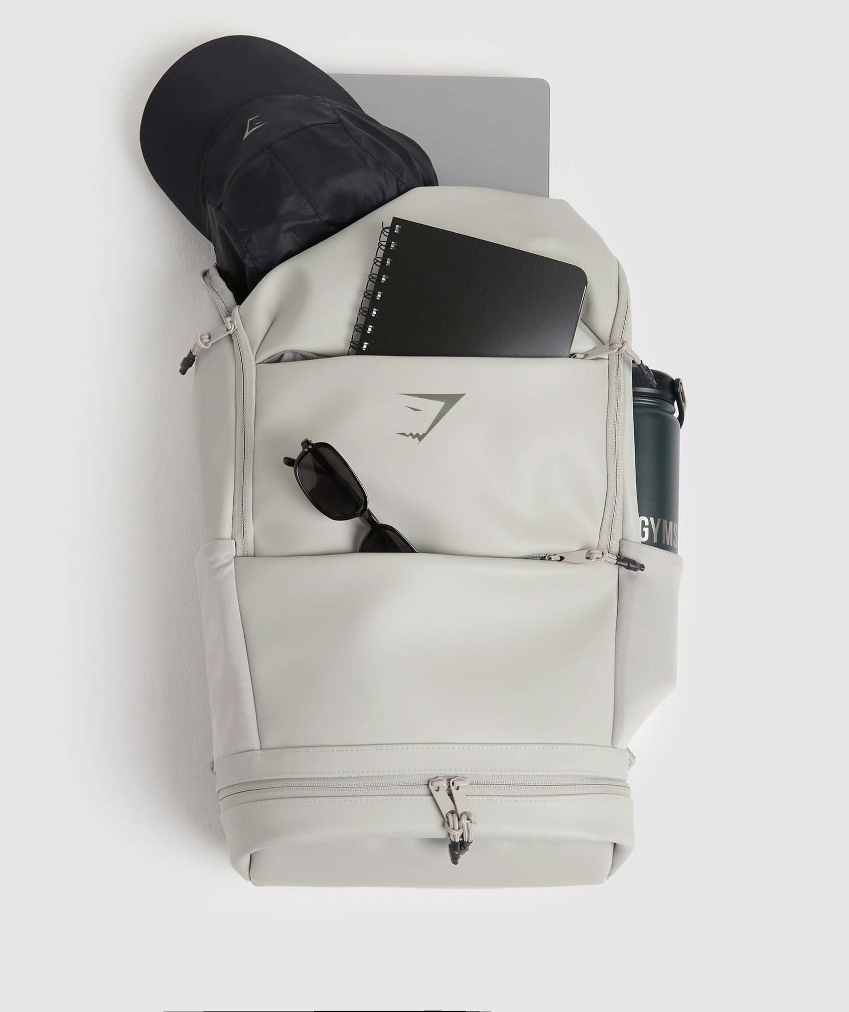 Sleek Backpack - Stone Grey